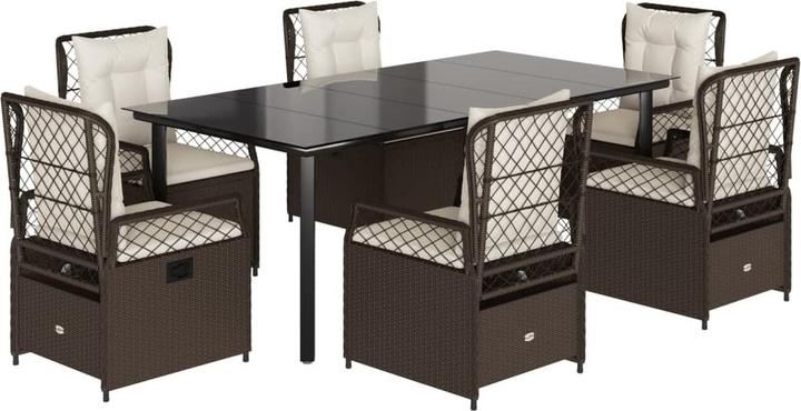 Produktbild vidaXL Garten Essgruppe (200 x 100 x 74 cm)