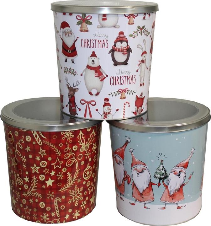 Produktbild HTI-Living Gebäckdose 3er Set Weihnachtsmotive