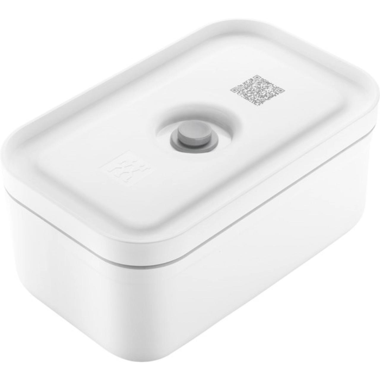 Zwilling Vakuum Lunchbox, M, Kunststoff, 18.5x11.5x7.6 cm - 0.8L, Vorratsbehälter, Weiss