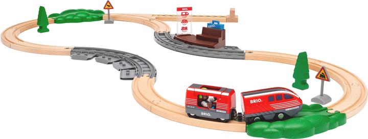 Ravensburger BRIO World – 36102 Zugset mit Rückziehmotor | Zugset-Zubehör für Kinder ab 3 Jahren