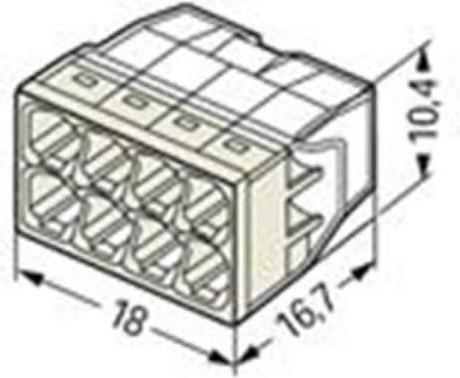 Actual product image Wago Connecting clamp