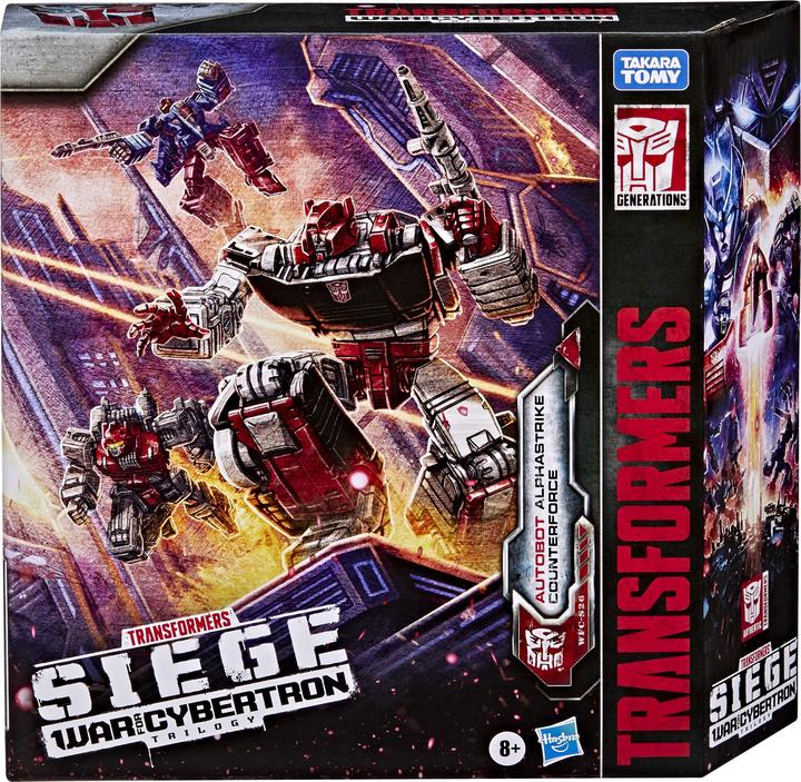 Produktbild Hasbro Transformers War For Cybertron Alphastrike Counterforce figure 13cm