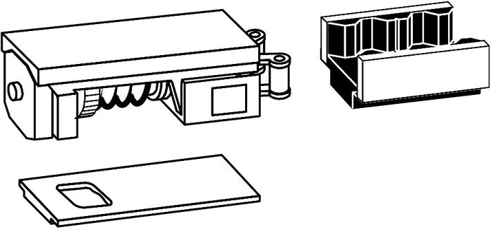 Produktbild Dormakaba Rastfeststelleinheit zu Schliessfolgeregler GSR / GSR XEA (Indoor)