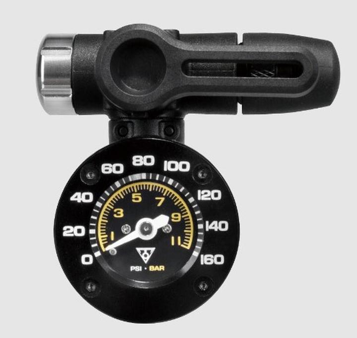 Topeak Shuttle Gauge G2 Analoges Messgerät 11bar/160psi