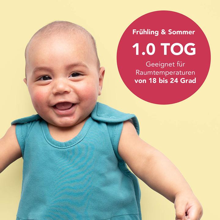Image du produit Schlummersack Gigoteuse bébé été & mi-saison - unie - TOG 1 (70 cm, 1.0 TOG, Automne, Printemps)