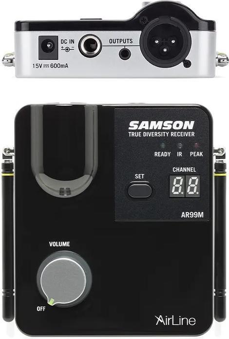 Actual product image Samson Airline 99m AH9 Fitness Headset, transducer principle