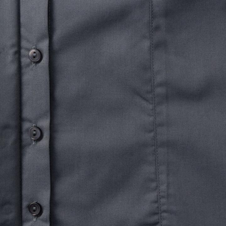 Produktbild Russell Collection Popelin Bluse Hemd Langarm pflegeleicht tailliert (L)