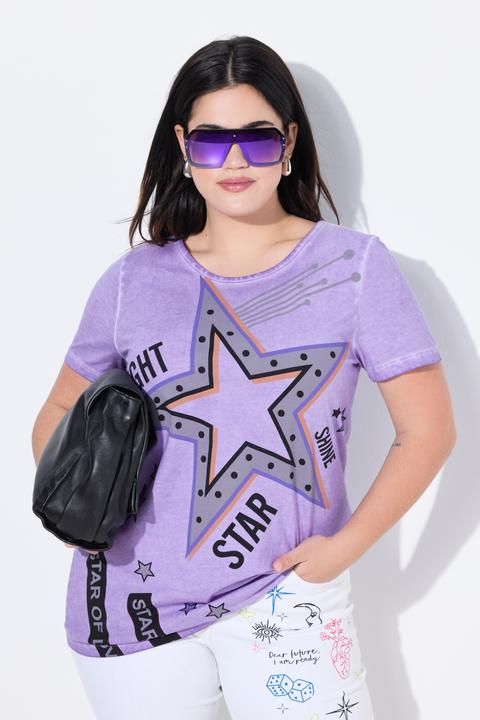 Produktbild Angel of Style T-Shirt, Regular Fit, Stern-Druck (60)