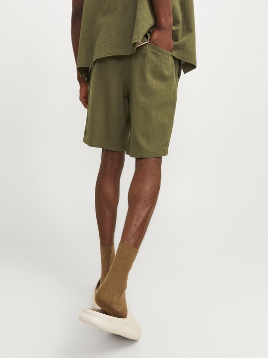 Actual product image Jack & Jones Jpstjaiden Jjcrinkle Jogger Short Sn (L)