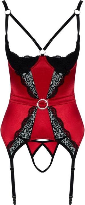 Actual product image Cottelli Collection Cami Suspenders red M (M)