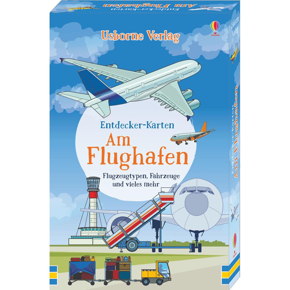 Entdecker-Karten: Am Flughafen, Sachbücher von Struan Reid