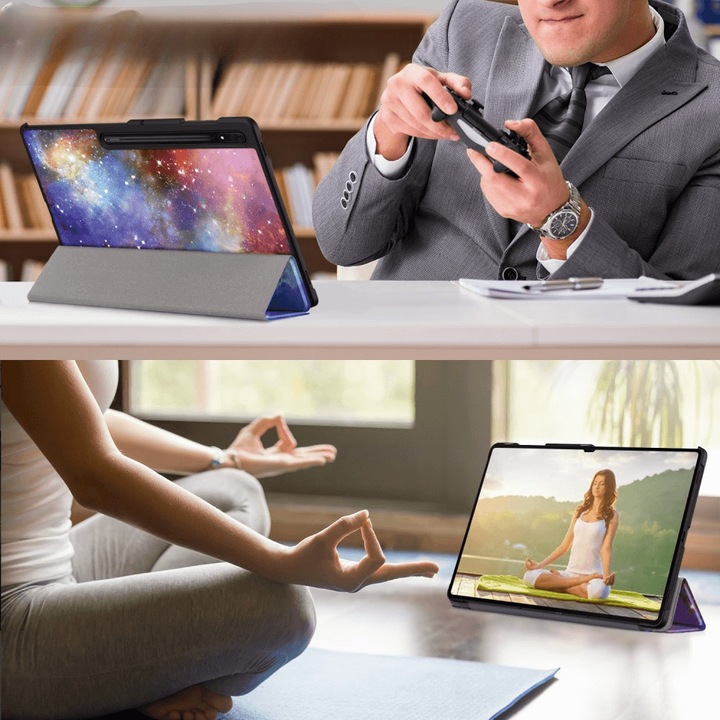 Immagine prodotto Cover-Discount Galaxy Tab S9 Ultra - Custodia intelligente triplice Universe (Galaxy Tab S9 Ultra)