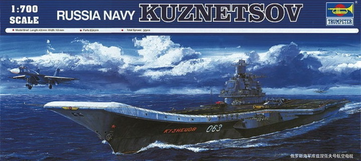 Immagine prodotto Trumpeter Portaerei russa Kuznetsov