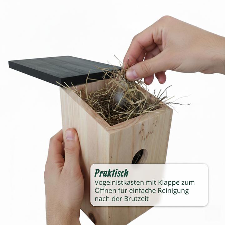 Produktbild Relaxdays 4x Nistkasten