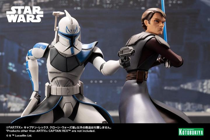 Actual product image Kotobukiya Star Wars The Clone Wars statuette PVC ARTFX 1/10 Captain Rex 16 cm