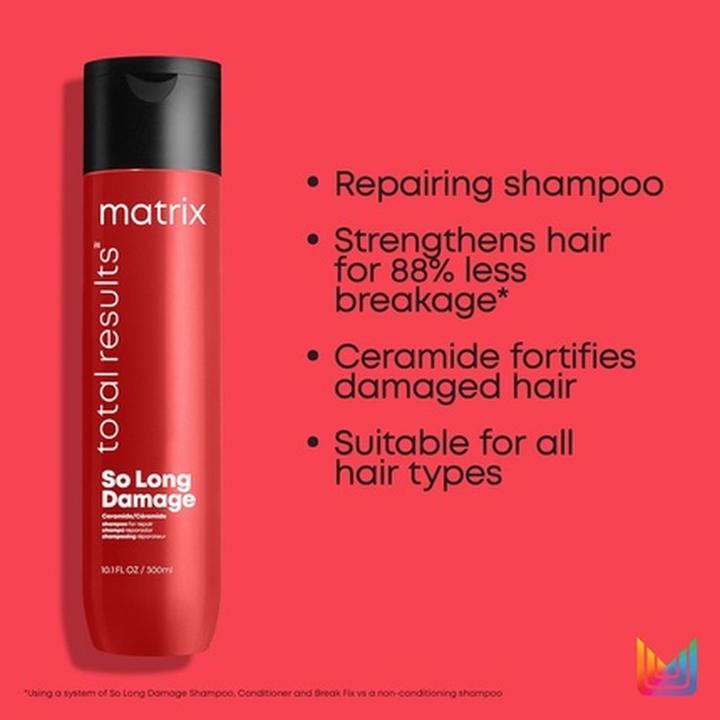 Produktbild Matrix So Long Damage Shampoo (300 ml, Flüssiges Shampoo)