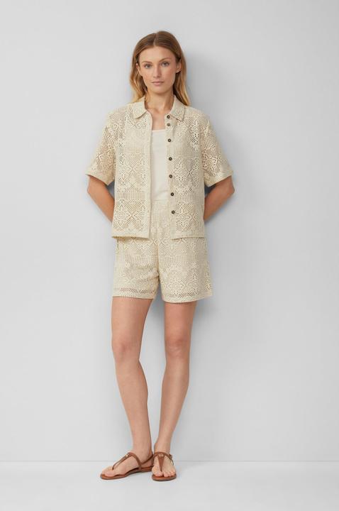 Actual product image S.Oliver T-Shirt Leicht transparentes Shirt aus Häkelspitze (40)