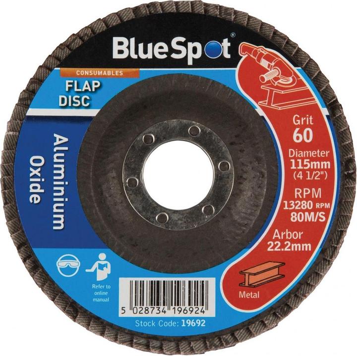 Actual product image BlueSpot Tools Sanding Flap Disc