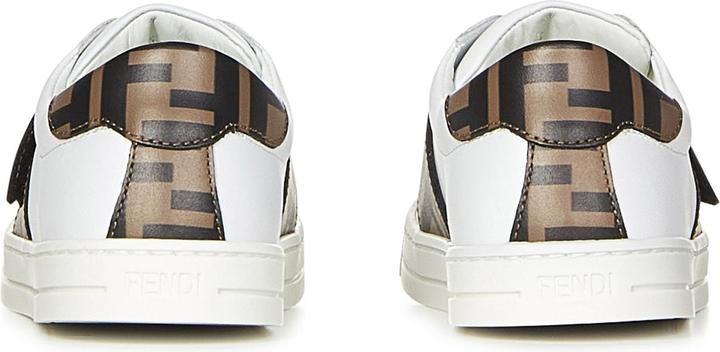Actual product image Fendi Kids Sneakers White (32)