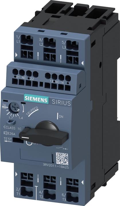 Image du produit Siemens Disjoncteur moteur 1.4-2A 3RV2011-1BA2