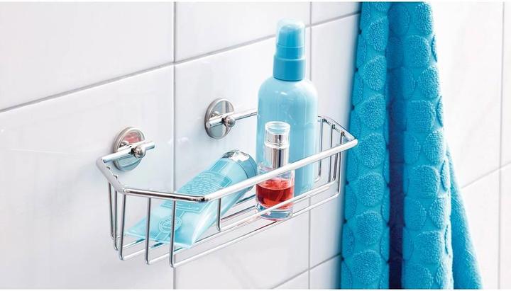 Image du produit tesa Panier de douche BAATH+ avec solution adhésive sans perçage (27 x 14.50 x 7 cm)