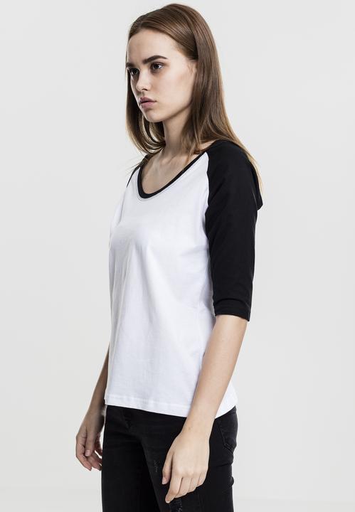 Actual product image Urban Classics Ladies 3/4 Contrast Raglan Tee (XS)