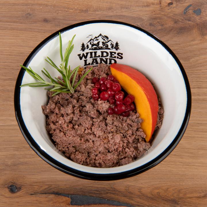 Actual product image Wildes Land Wet food game with pumpkin & cranberries 150 g (Adult, 1 pcs., 150 g)
