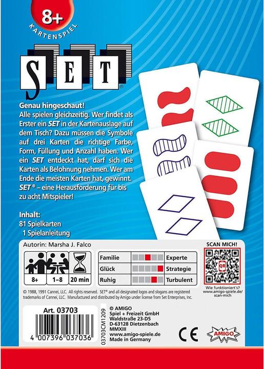 Image du produit Amigo Set (de/fr/it) (Allemand, Italien, Français)