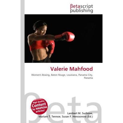Valerie Mahfood, Ratgeber von Lambert M. Surhone, Miriam T. Timpledon, Susan F. Marseken
