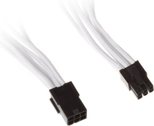 Produktbild Silverstone ATX Extension 6-6(PCI-E)Pin weiss