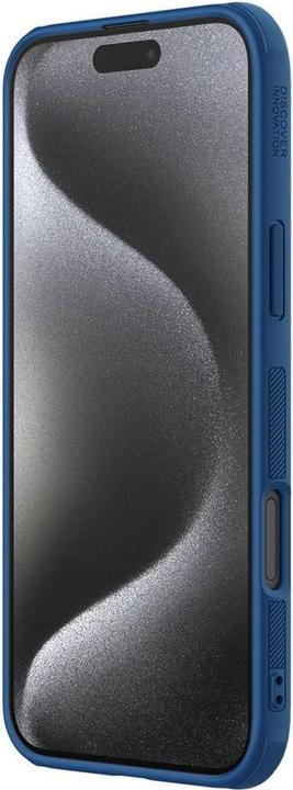 Produktbild Nillkin Super Frosted Shield Pro Magnetic Case for iPhone 16 Pro - blue (Apple iPhone 16 Pro)