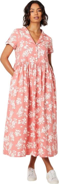 Dorothy Perkins Vestito Midi a Camicia Floreale Donna (34)