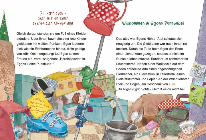 Actual product image Die Krumpflinge - Egon und der Schrumpfzauber (German, Annette Roeder, 2024)