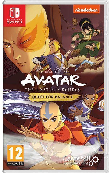 Image du produit GameMill Entertainment Avatar: The Last Airbender - Quest for Balance (Code in Box) (Switch, EN)