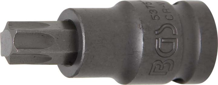 Productafbeelding BGS Power bit-inzetstuk | Aandrijving vierkantaandrijving 12,5 mm (1/2") | T-profiel (voor Torx) T55 (Vierkant stopcontact)