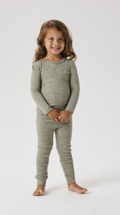 Actual product image Name it Nmnwax Wool Rib Ls Top Noos (98)