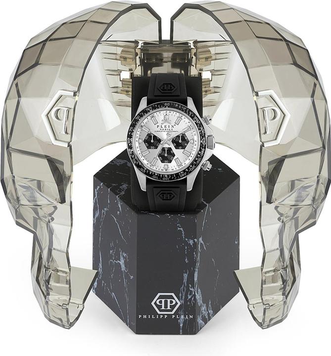 Produktbild Philipp Plein PWVAA0523 Street Couture Chronograph Herrenuhr 43mm 5ATM (Chronograph, 43 mm)