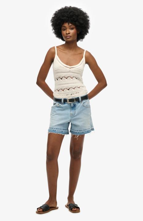 Image du produit Superdry Short effiloché à taille mi-haute (26)