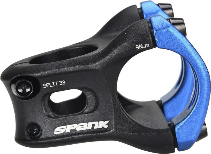 Image du produit Spank Potence Split 31,8 mm - Bleu (38 mm, 31.80 mm)
