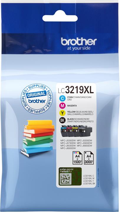 Produktbild Brother LC-3219XL Value Pack (BK, Color)