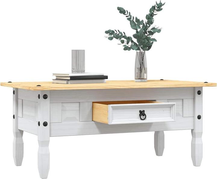 Blanc, plaque supérieure brune