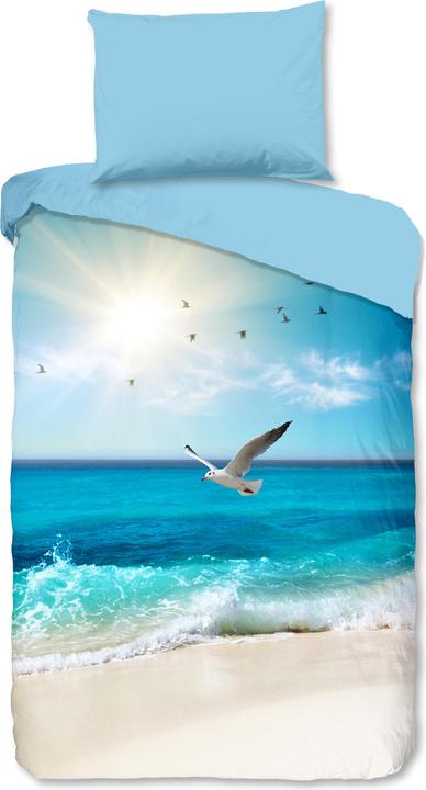 Image du produit Good Morning Sealife (Set de linge de lit, 140 x 200 cm, 70 x 90 cm)