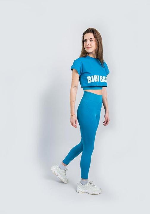 Produktbild Bidi Badu Abdominis Crop Move T-Shirt - petrol (L)