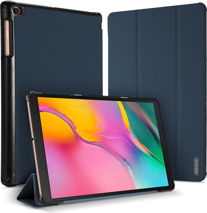 Productafbeelding Dux Ducis Domo Serie Lederen Boekomslag Hoesje (Samsung Galaxy Tab S10 FE, Samsung Galaxy Tab S9 FE)