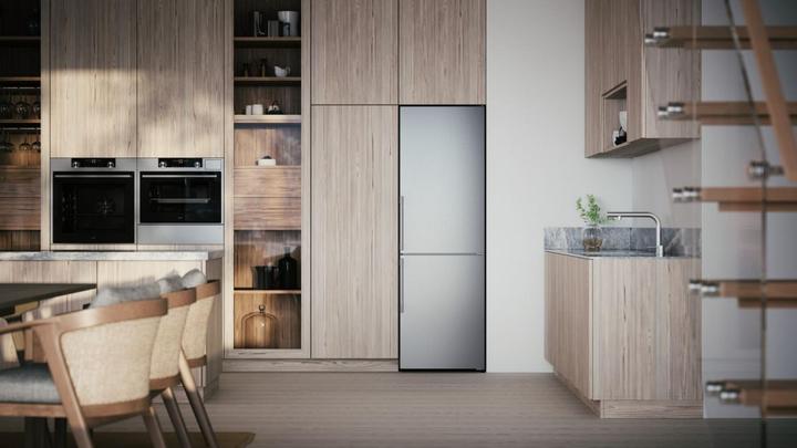 Produktbild Asko Kühl-Gefrierkombination freistehend PREMIUM RFN23841S Edelstahlfront und silber (326 l)