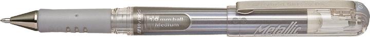 Actual product image Pentel Roller Hybrid Gel Grip (Silver, 1 x)