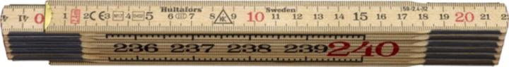 Immagine prodotto Hultafors 2m metro svedese originale 1502 (2 m)