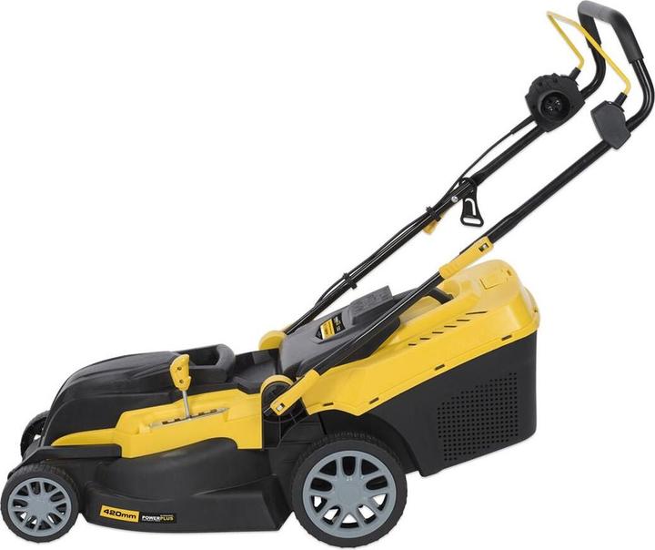 Produktbild Powerplus Rasenmäher 2000W Ø 420mm (Netzbetrieb)
