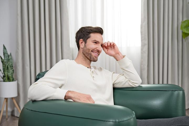 Actual product image Bestway Comfi Cube Inflatable Lounger