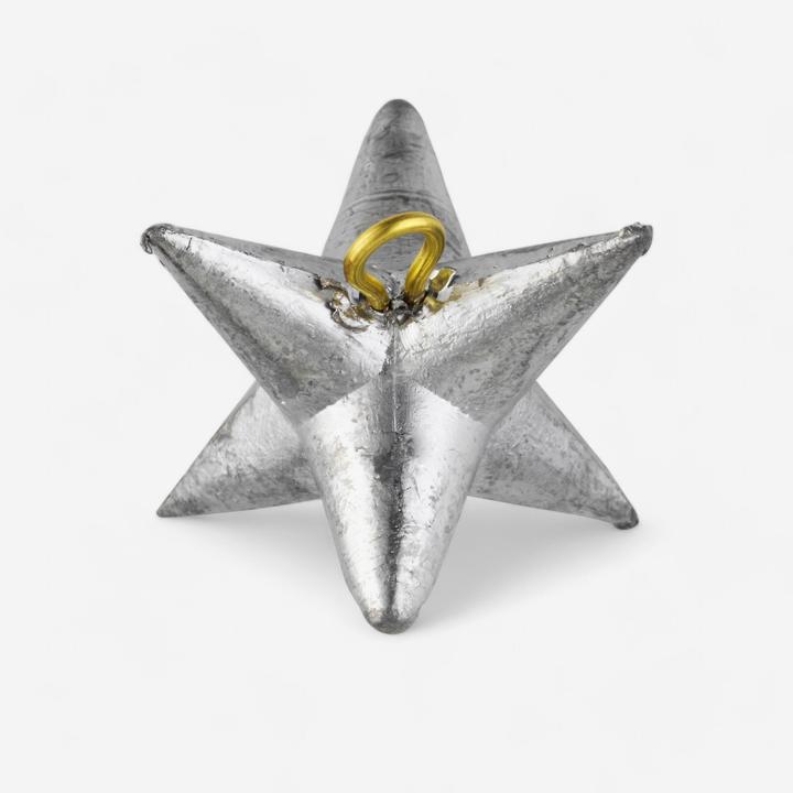 Immagine prodotto Caperlan Piombo a forma di stella 120g confezione da 2